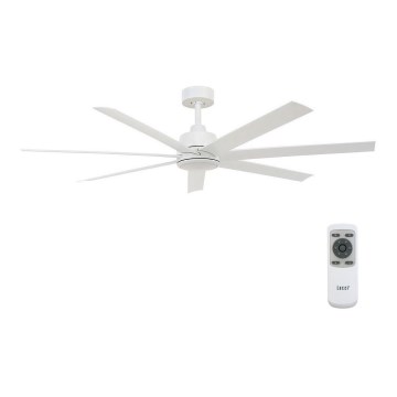 Lucci air 213182 - LED takfläkt ATLANTA 1xGX53/12W/230V vit + fjärrkontroll