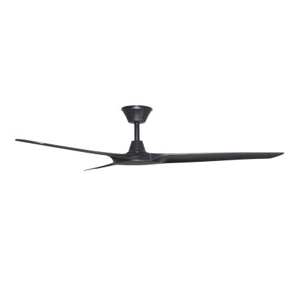 Lucci Air 21321649 - Takfläkt ABYSS diameter 142 cm IP66 svart + fjärrkontroll