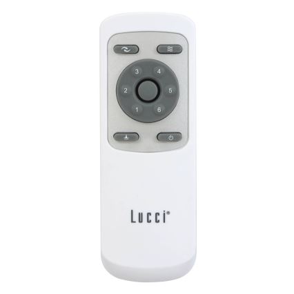 Lucci air 213302 - LED Dimbar takfläkt SLIPSTREAM 1xGX53/12W/230V vit+ fjärrkontroll