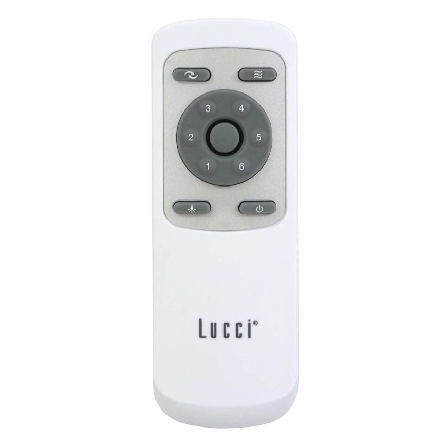 Lucci air 213302 - LED Dimbar takfläkt SLIPSTREAM 1xGX53/12W/230V vit+ fjärrkontroll