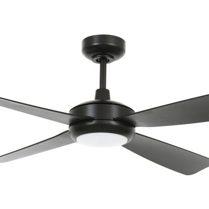 Lucci air 213303 - LED Dimbar takfläkt SLIPSTREAM 1xGX53/12W/230V svart+ fjärrkontroll