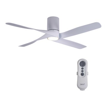 Lucci air 213350 - LED Dimbar takfläkt RIVIERA 1xGX53/12W/230V vit+ fjärrkontroll