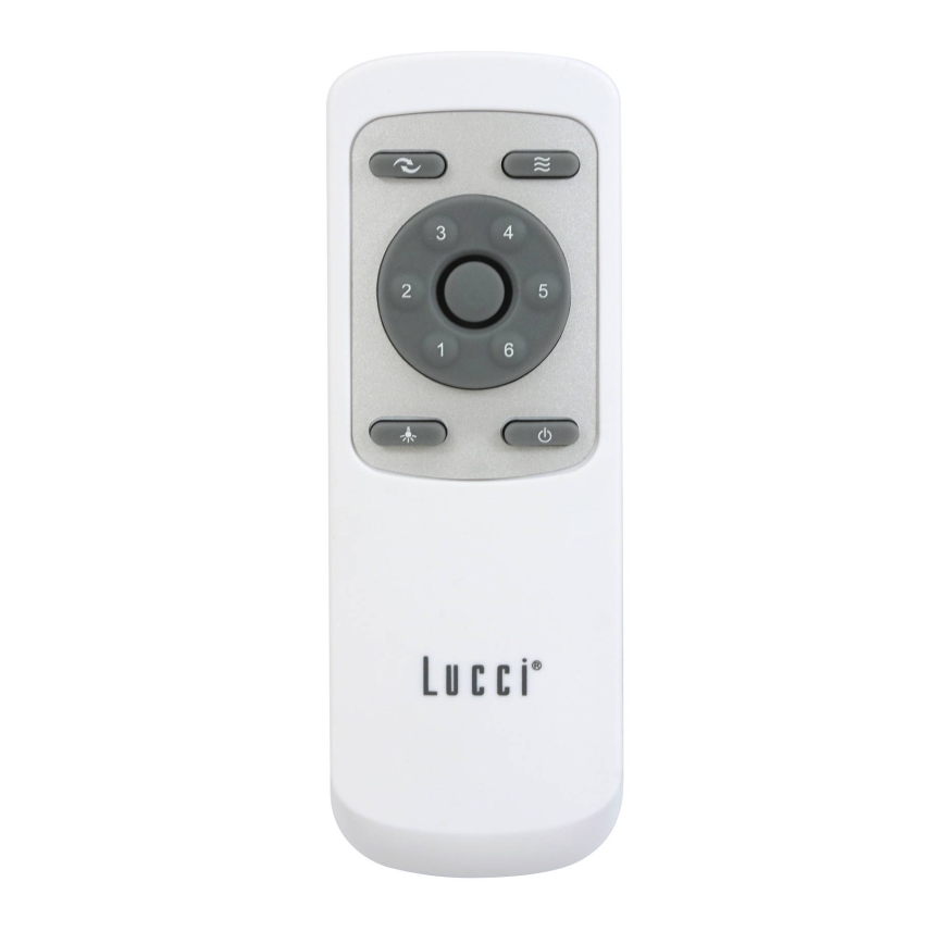 Lucci air 21610049 - Takfläkt LONDO vit + fjärrkontroll