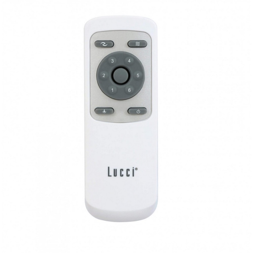 Lucci air 21610349- LED Dimbar takfläkt CLIMATE 1xGX53/12W/230V vit + fjärrkontroll