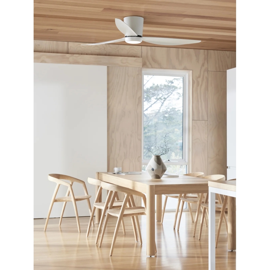 Lucci air 21610649 - LED Dimbar takfläkt ARRAY 1xGX53/12W/230V vit + fjärrkontroll