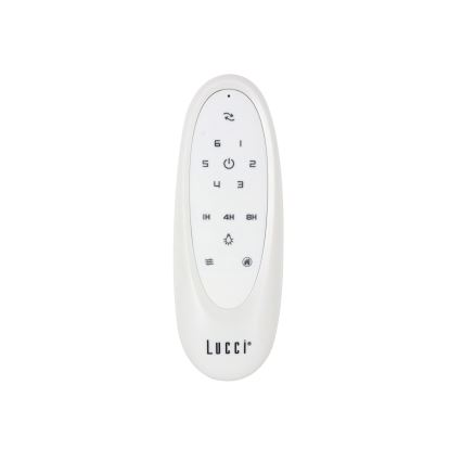 Lucci air 21610649 - LED Dimbar takfläkt ARRAY 1xGX53/12W/230V vit + fjärrkontroll