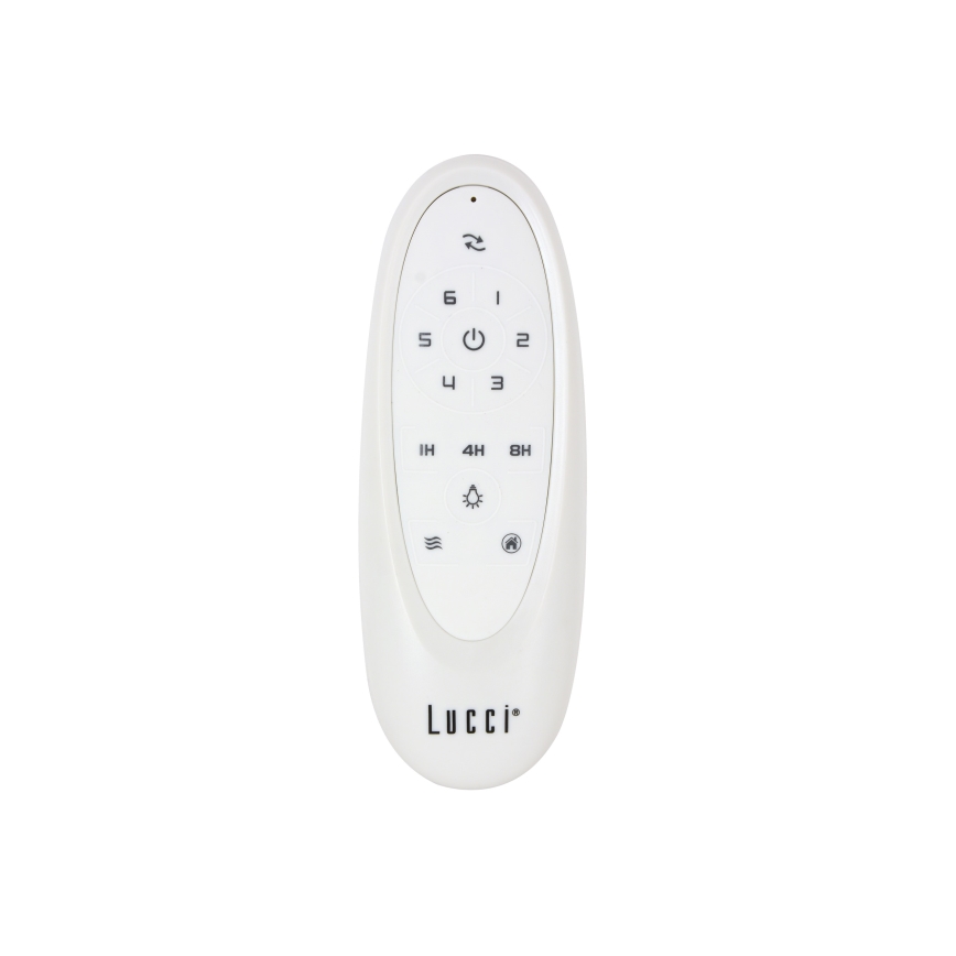 Lucci air 21610649 - LED Dimbar takfläkt ARRAY 1xGX53/12W/230V vit + fjärrkontroll