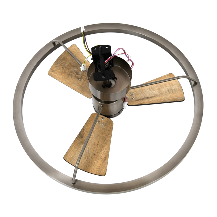 Lucci air 21611749 - LED Dimbar takfläkt CESSNA LED/36W/230V 3000/4000/5000K matt krom + fjärrkontroll