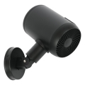 Lucci Air 21612649 - Väggfläkt JET 32W/230V svart + fjärrkontroll