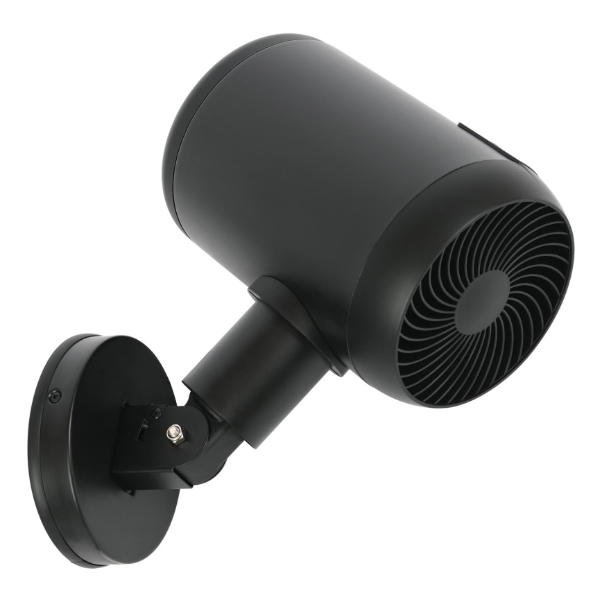 Lucci Air 21612649 - Väggfläkt JET 32W/230V svart + fjärrkontroll