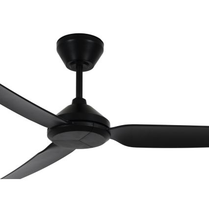 Lucci air 21616349 - Takfläkt POLIS IP55 svart + fjärrkontroll