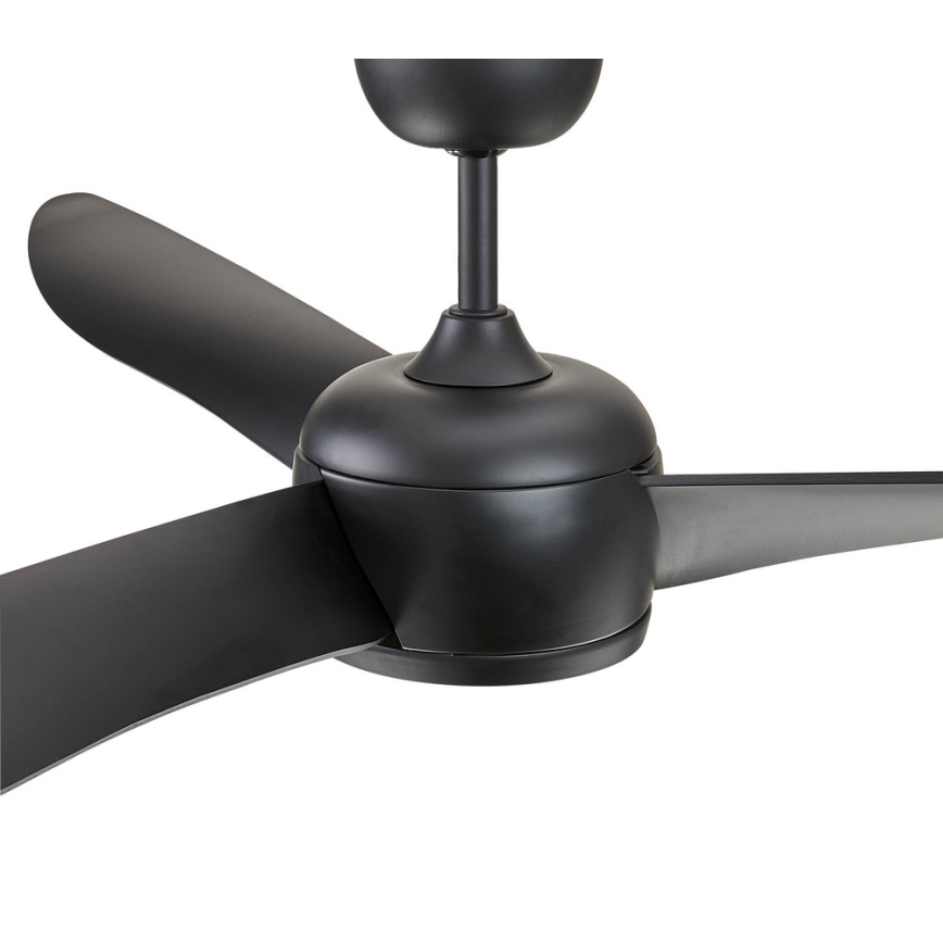 Lucci air 512910 - LED takfläkt AIRFUSION NORDIC LED/20W/230V svart + fjärrkontroll