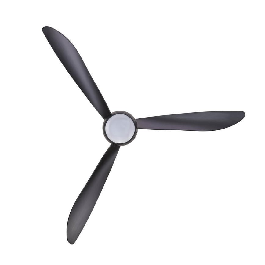 Lucci air 512910 - LED takfläkt AIRFUSION NORDIC LED/20W/230V svart + fjärrkontroll