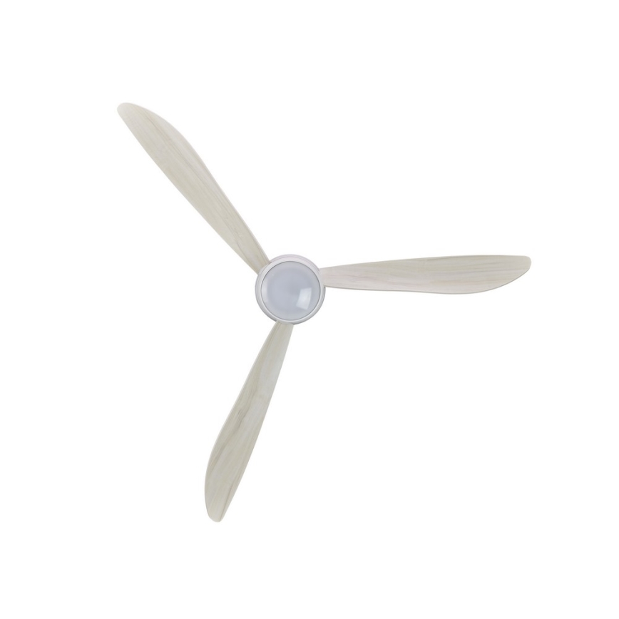 Lucci air 512911 - LED takfläkt AIRFUSION NORDIC LED/20W/230V trä/vit + fjärrkontroll