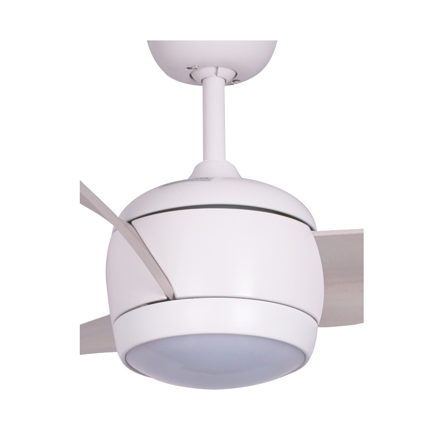 Lucci air 512911 - LED takfläkt AIRFUSION NORDIC LED/20W/230V trä/vit + fjärrkontroll