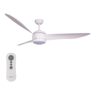 Lucci air 512911 - LED takfläkt AIRFUSION NORDIC LED/20W/230V trä/vit + fjärrkontroll