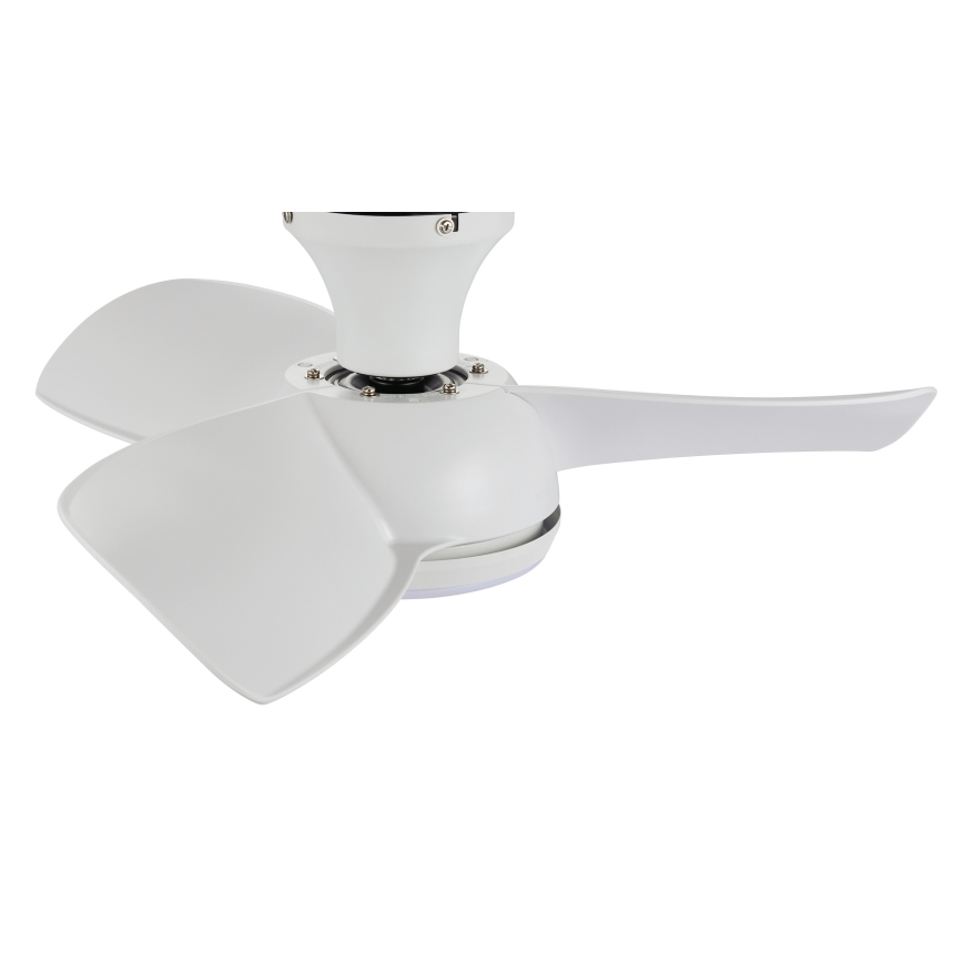 Lucci air 513071 - LED Dimbar takfläkt SYROS LED/18W/230V 3000/4000/6000K vit + fjärrkontroll