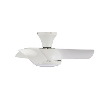Lucci air 513071 - LED Dimbar takfläkt SYROS LED/18W/230V 3000/4000/6000K vit + fjärrkontroll