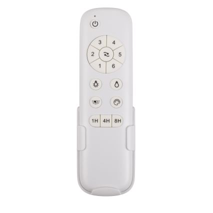 Lucci air 513072 - LED Dimbar takfläkt BRONX LED/18W/230V 3000/4000/6000K svart/skinande krom + fjärrkontroll