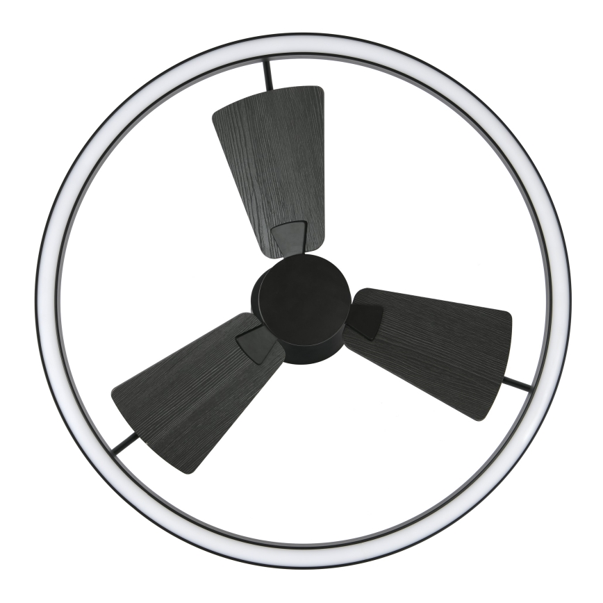 Lucci Air 516124 - LED Dimbar takfläkt CESSNA LED/36W/230V 3000/4000/5000K svart + fjärrkontroll