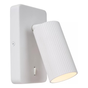 Lucide 09239/11/31 - Väggspotlight CLUBS 1xGU10/40W/230V vit
