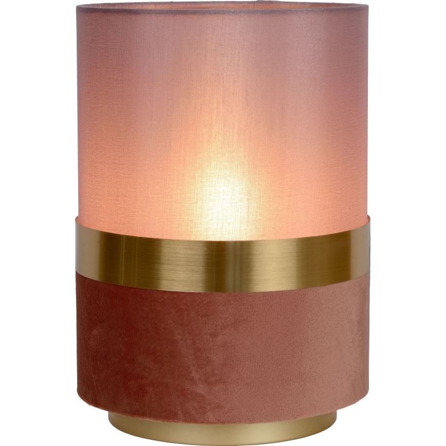 Lucide 10508/01/66 - Bordslampa EXTRAVAGANZA TUSSE 1xE14/40W/230V rosa