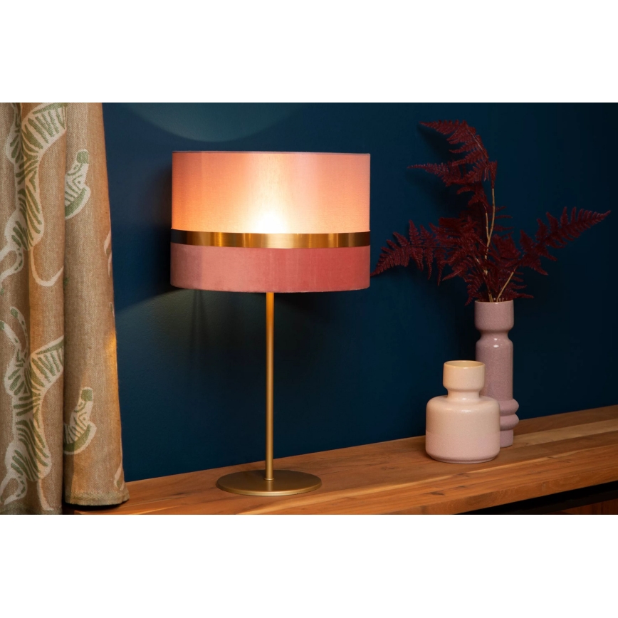 Lucide 10509/81/66 - Bordslampa EXTRAVAGANZA TUSSE 1xE14/40W/230V rosa