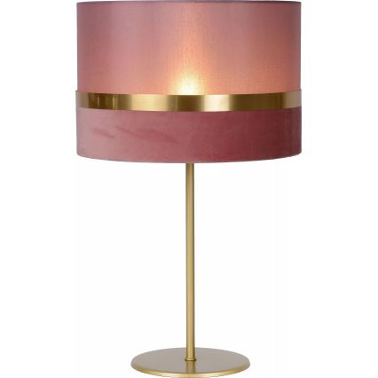 Lucide 10509/81/66 - Bordslampa EXTRAVAGANZA TUSSE 1xE14/40W/230V rosa