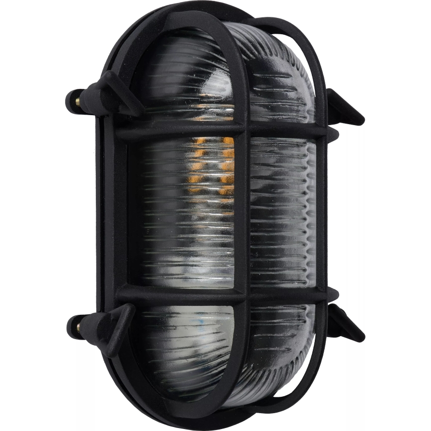 Lucide 11891/20/30 - Vägglampa för utomhusbruk DUDLEY 1xE27/40W/230V IP65 svart