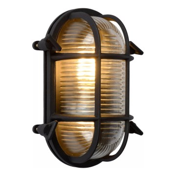 Lucide 11891/20/30 - Vägglampa för utomhusbruk DUDLEY 1xE27/40W/230V IP65 svart