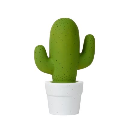Lucide 13513/01/33 - Bordslampa CACTUS 1xE14/25W/230V grön
