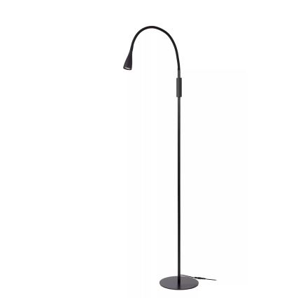 Lucide 18756/03/30 - LED Ljusreglerad flexibel beröring golvlampa ZOZY LED/4W/230V svart
