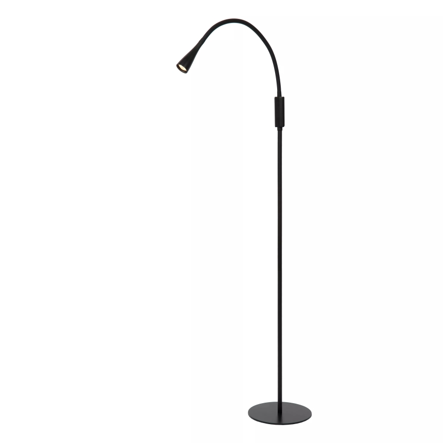 Lucide 18756/03/30 - LED Ljusreglerad flexibel beröring golvlampa ZOZY LED/4W/230V svart