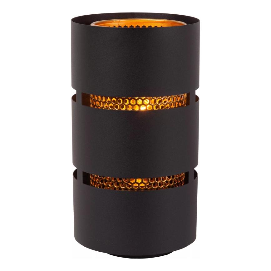 Lucide 21533/01/30 - Bordslampa ROSAS 1xE27/40W/230V svart