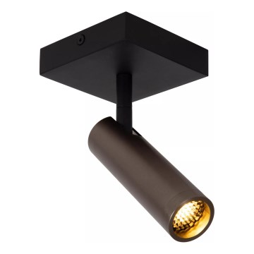 Lucide 22974/01/15 - Spotlampa GRADO 1xGU10/40W/230V brun/svart