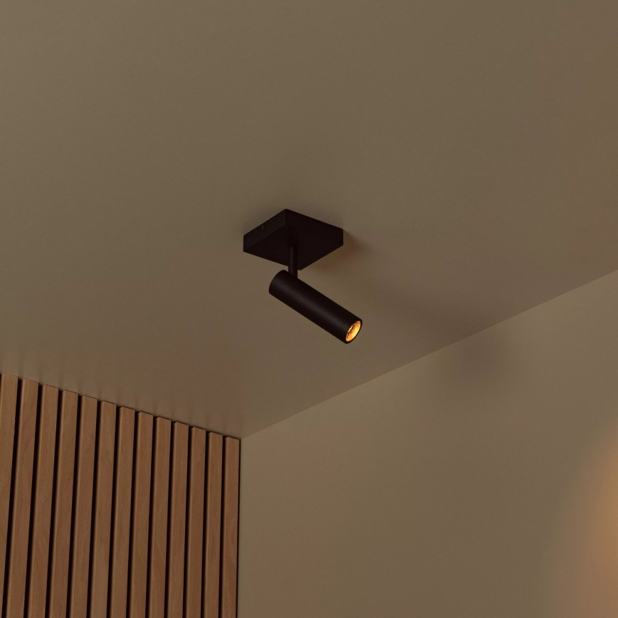 Lucide 22974/01/30 - Spotlampa GRADO 1xGU10/40W/230V svart