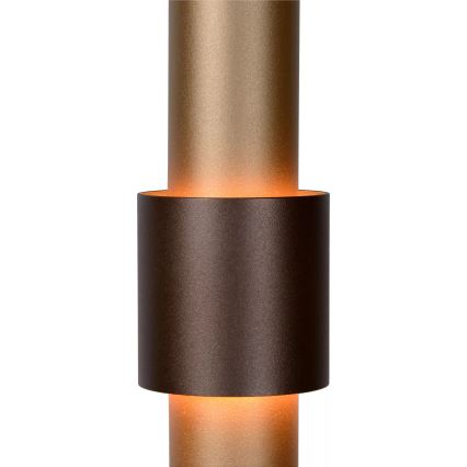 Lucide 24402/15/96 - LED ljusreglerad ljuskrona på textilsladd MARGARY 3xLED/4W/230V mässing