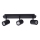 Lucide 26958/15/30 - LED Ljusreglerad badrum spotlight LENNERT 3xGU10/5W/230V IP44 svart