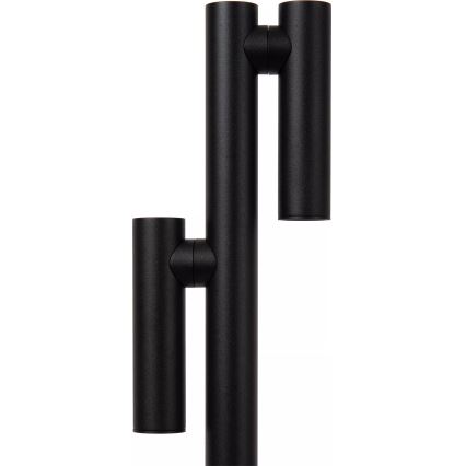 Lucide 27703/04/30 - LED Ljusreglerad beröring utomhus lampa ANTRIM 2xLED/2,2W/4V 400 mAh IP54 svart