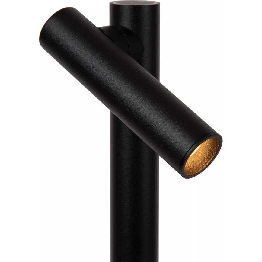 Lucide 27703/04/30 - LED Ljusreglerad beröring utomhus lampa ANTRIM 2xLED/2,2W/4V 400 mAh IP54 svart