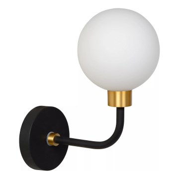 Lucide 30265/01/30 - vägglampa för badrum BEREND 1xG9/33W/230V IP44 svart