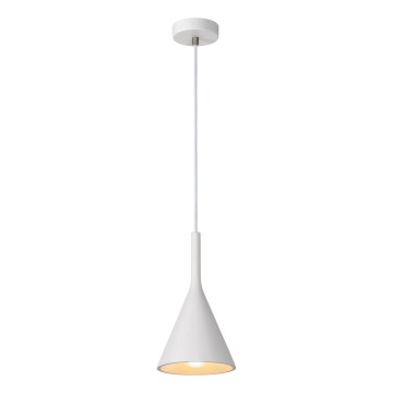 Lucide 35406/16/31 - Pendellampa GIPSY 1xE27/40W/230V vit
