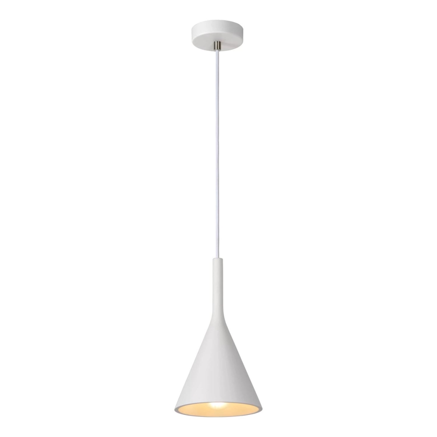Lucide 35406/16/31 - Pendellampa GIPSY 1xE27/40W/230V vit