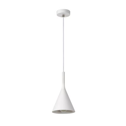 Lucide 35406/16/31 - Pendellampa GIPSY 1xE27/40W/230V vit