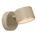 Lucide 44217/08/41 - LED-dimbart väggspot GIAN LED/9W/230V svart