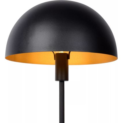 Lucide 45596/01/30 - Bordslampa SIEMON 1xE14/25W/230V svart