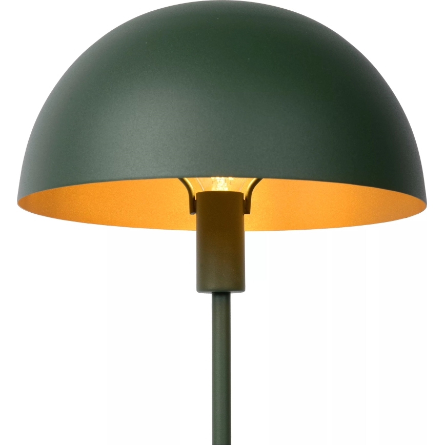 Lucide 45596/01/33 - Bordslampa SIEMON 1xE14/25W/230V grön