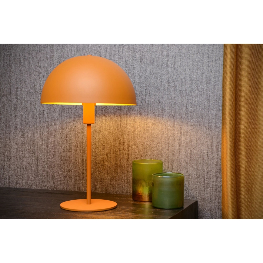Lucide 45596/01/44 - Bordslampa SIEMON 1xE14/25W/230V orange