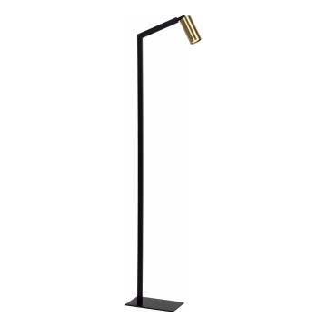 Lucide 45799/01/30 - Golvlampa SYBIL 1xGU10/35W/230V svart/guld