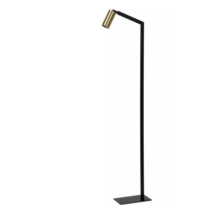 Lucide 45799/01/30 - Golvlampa SYBIL 1xGU10/35W/230V svart/guld